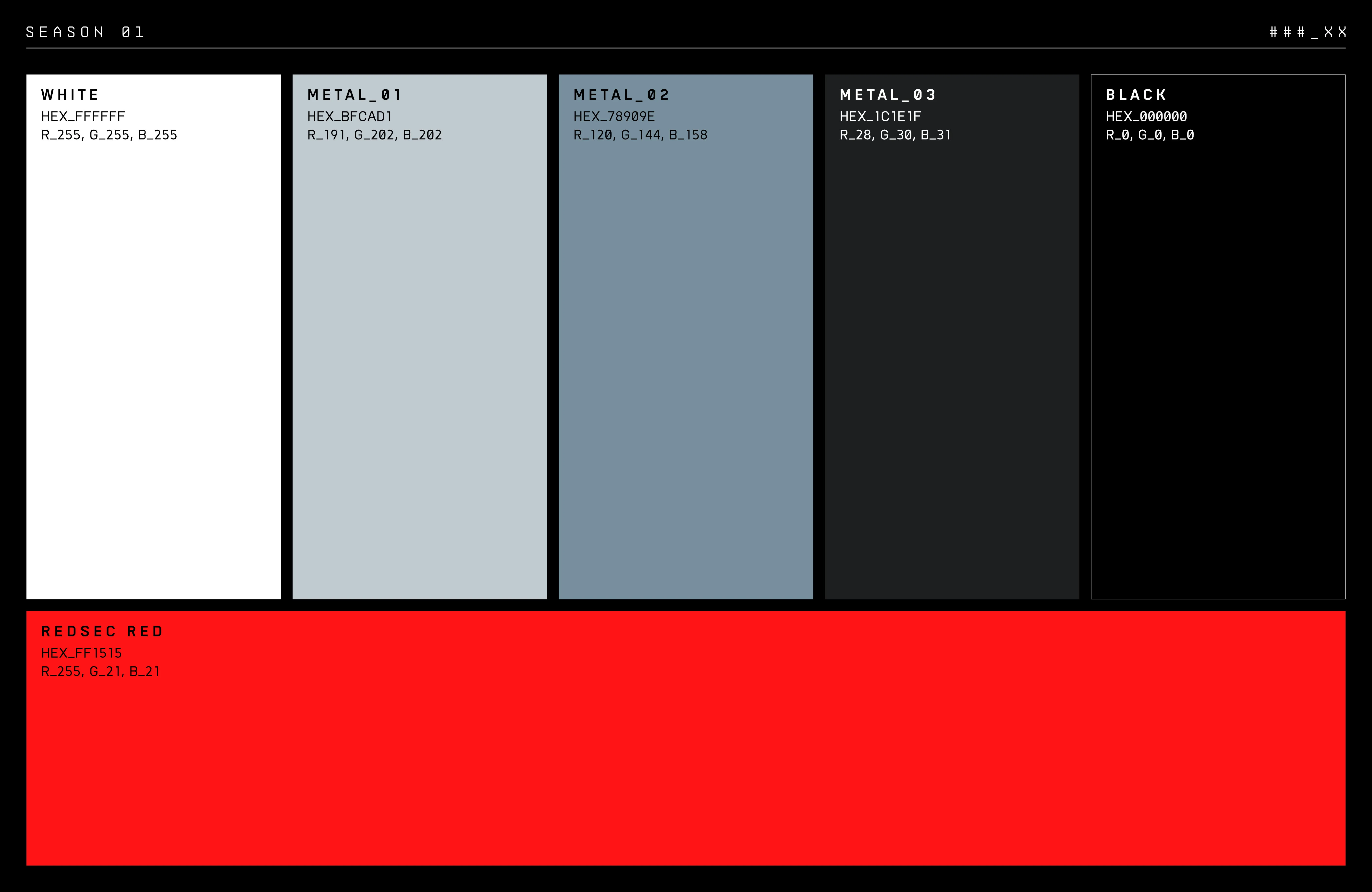 Season 1 color scheme.