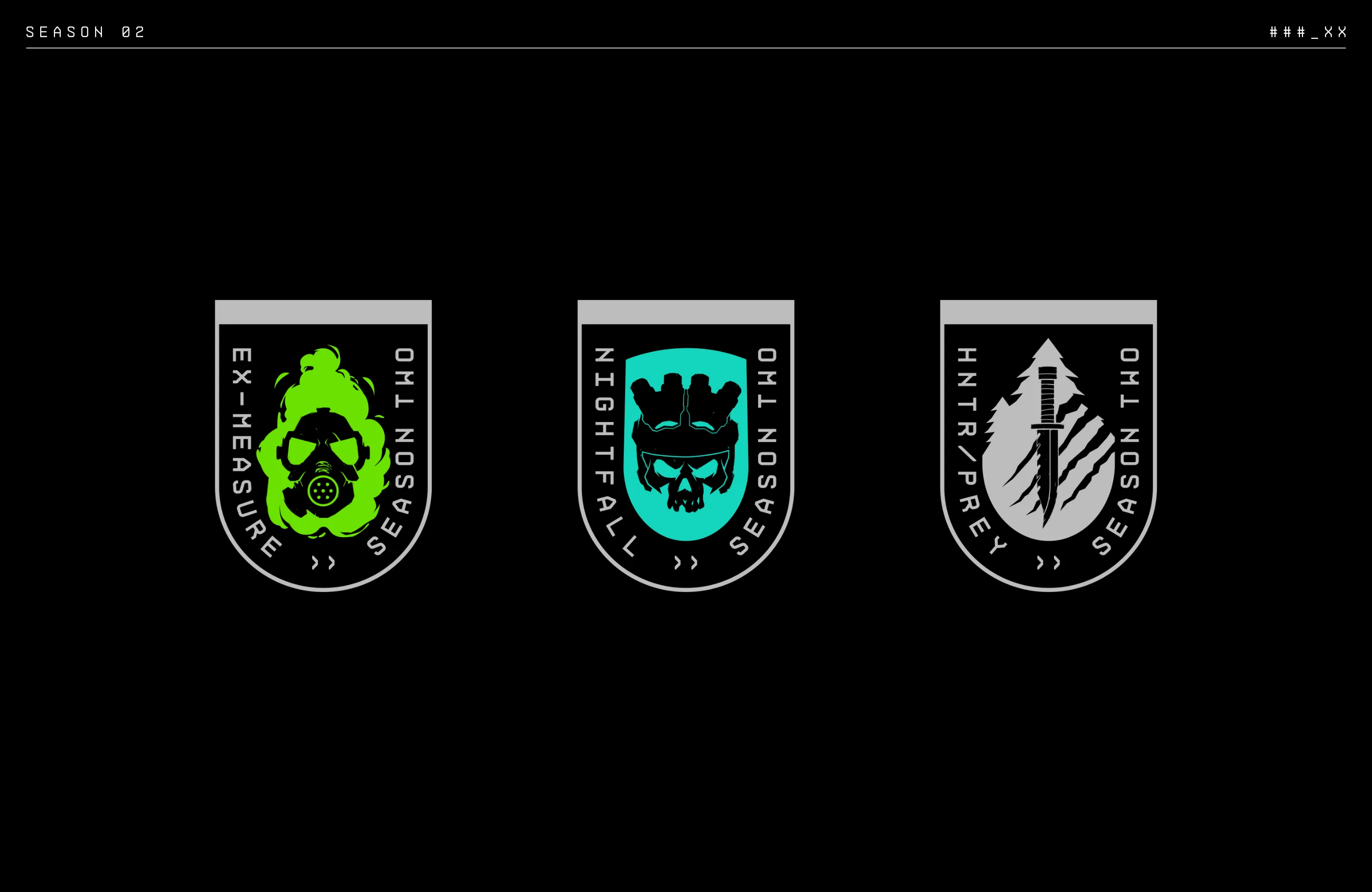 Season 2 beat emblems.