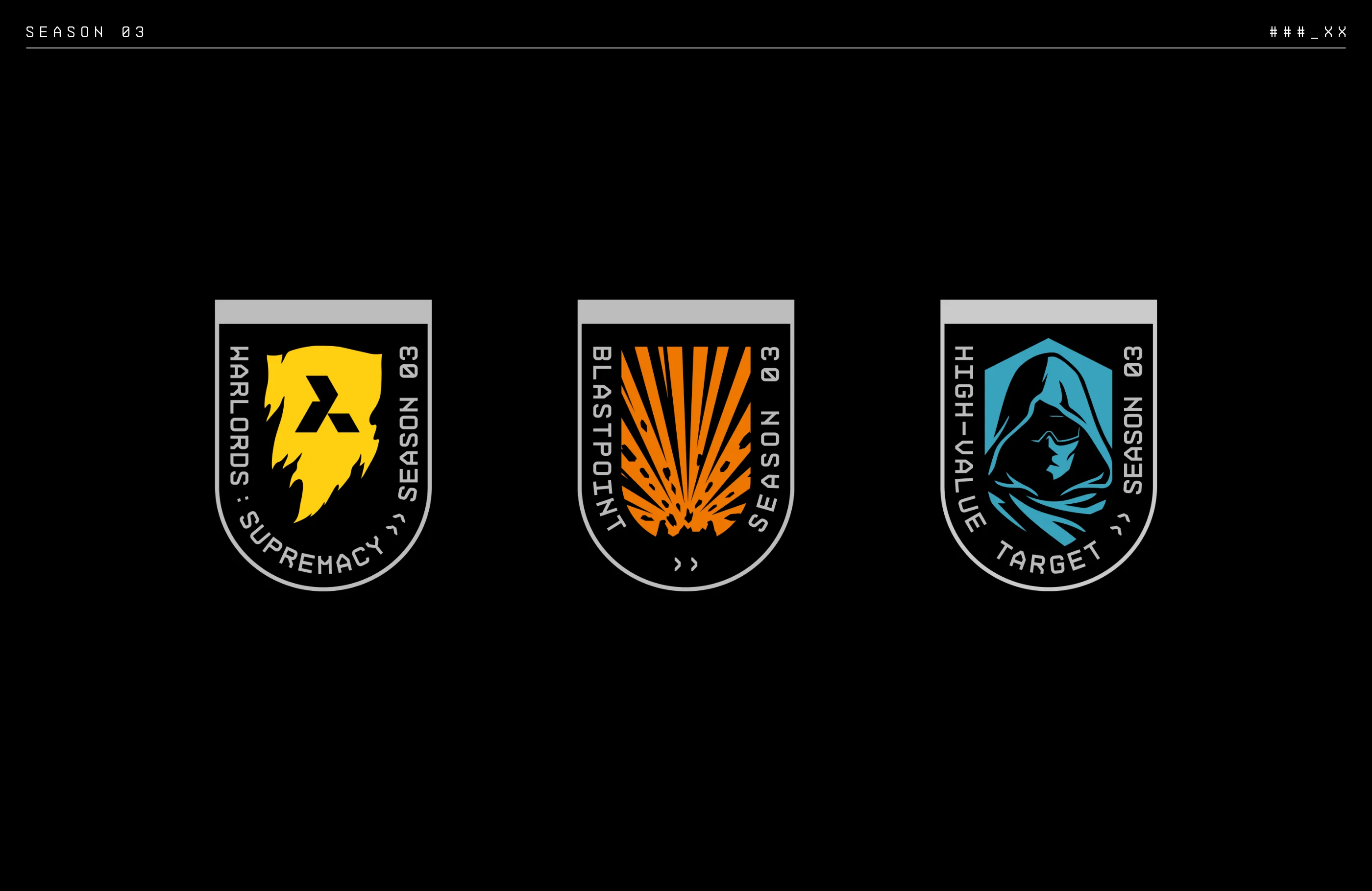 Season 3 beat emblems.