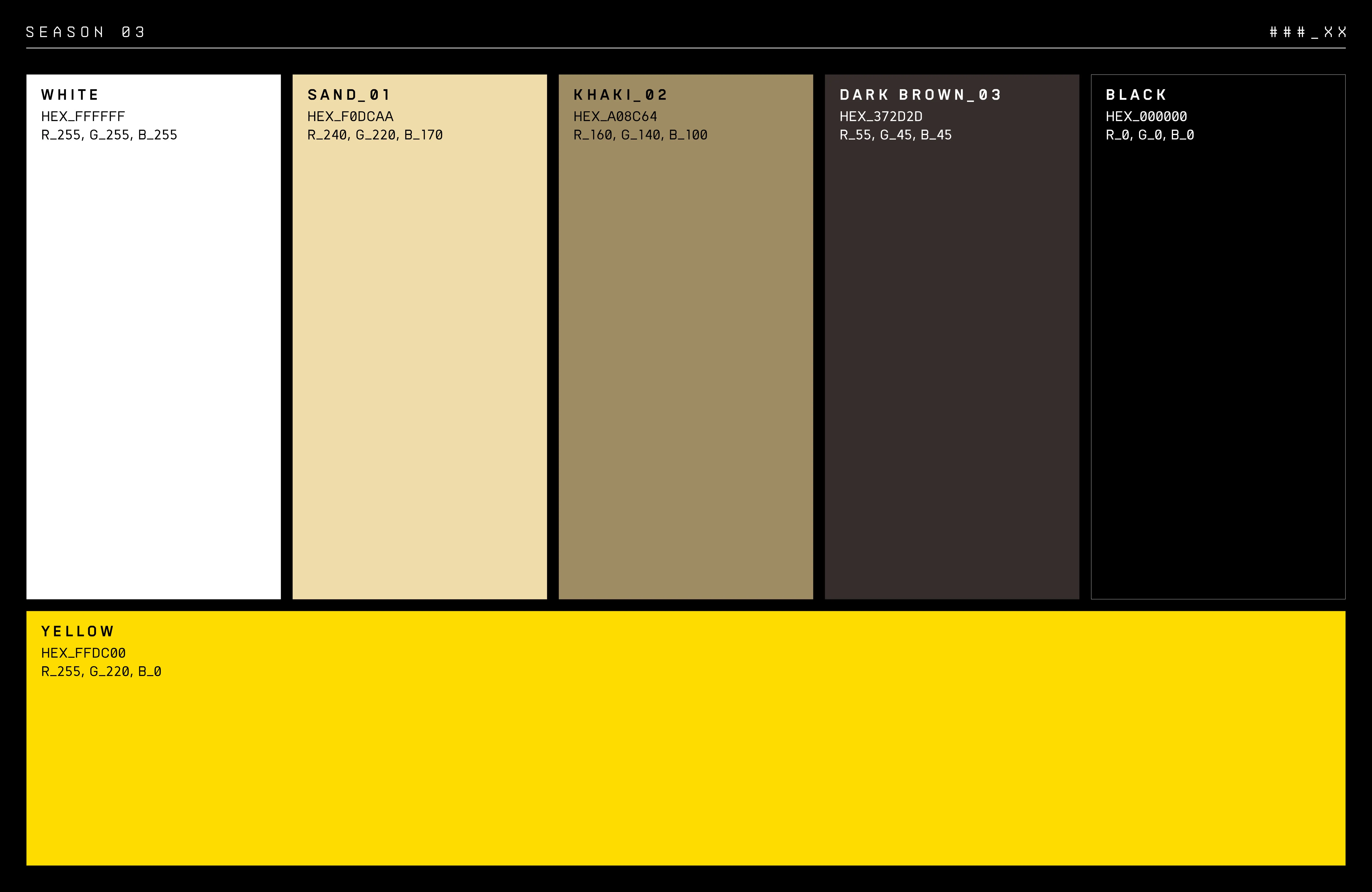 Season 3 color scheme.