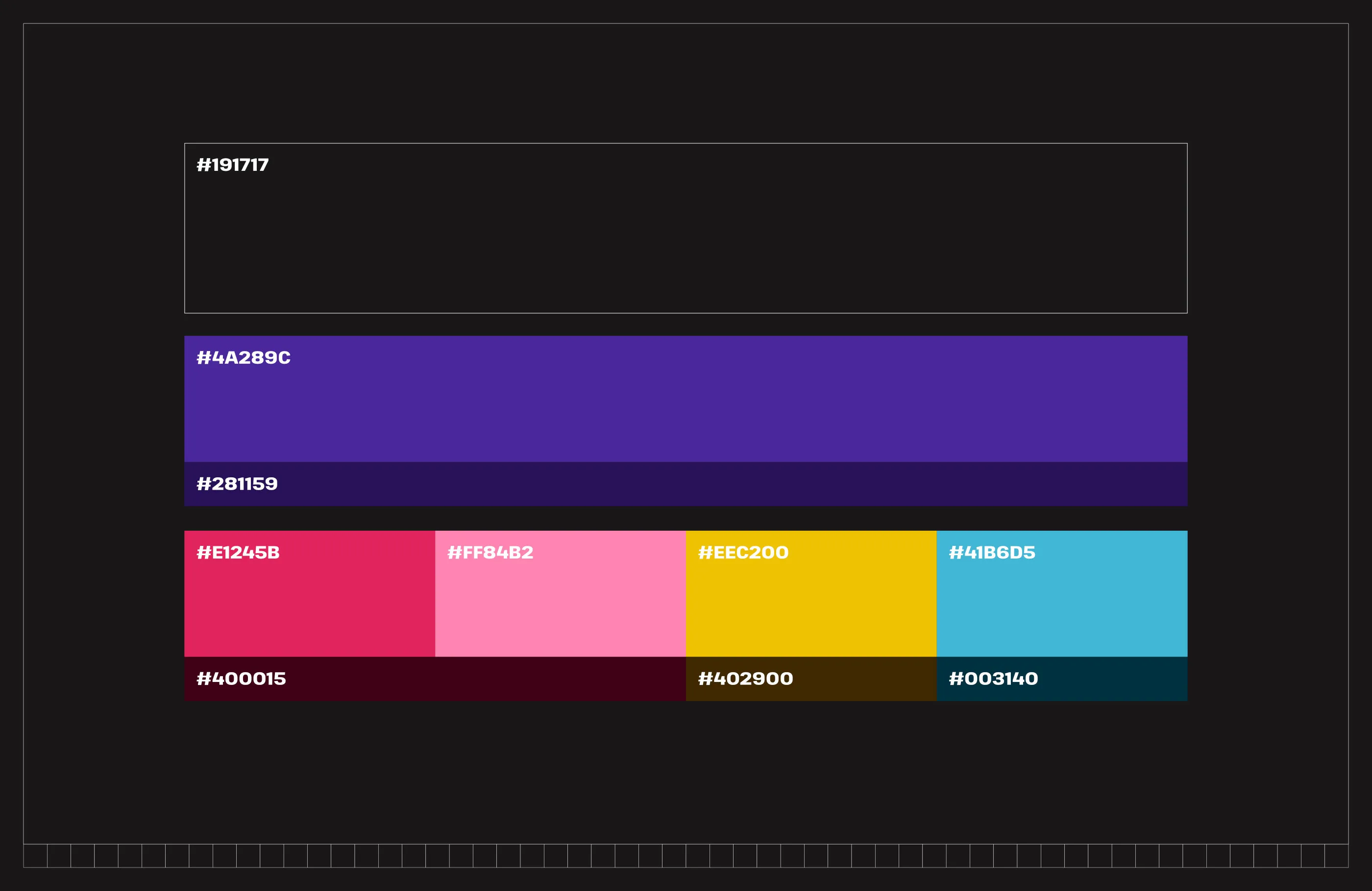 TIMVF color palette.